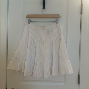 GAP white cotton skirt